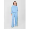 Dámská tepláková souprava RUE PARIS IT-KMPL-21772.63 LIGHT BLUE