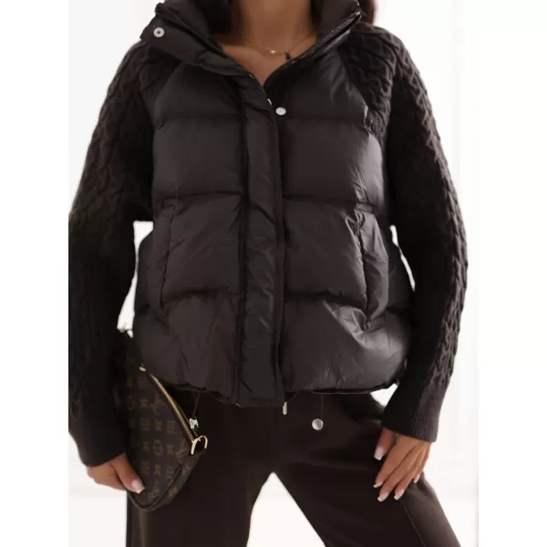  Dámská bunda FACTORY PRICE MBM-KR-0508.00P DARK BROWN 
