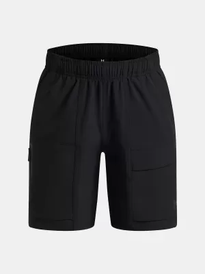Chalepcké kraťasy UNDER ARMOUR UA B UNSTOPPABLE WOVEN SHORT 6009307-001 ČERNÁ