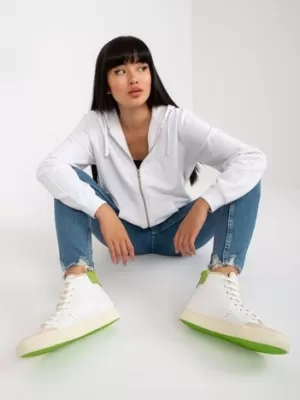 Dámská mikina BASIC FEEL GOOD B-002.72 WHITE