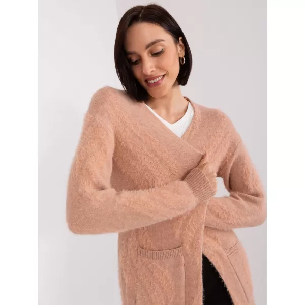  Dámský svetr WOOL FASHION ITALIA AT-SW-234501.00P PEACH 