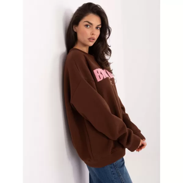  Dámská mikina FACTORY PRICE IT-BL-H2455.07 BROWN 