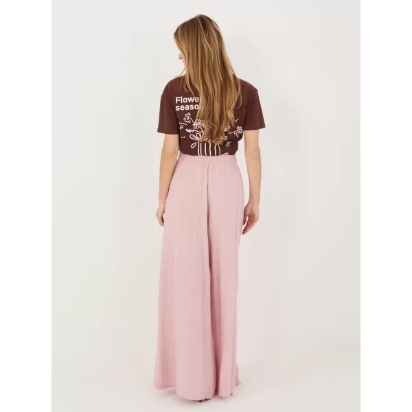  Dámské kalhoty ITALY MODA MI-SP-2563.02 BRIGHT PINK 