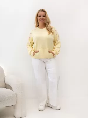 Dámská mikina RELEVANCE RV-BL-A1210.98 BRIGHT YELLOW