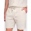 Pánské kraťasy OMBRE OM-SRCS-0209 CREAM
