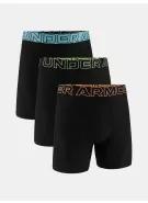 Pánské boxerky UNDER ARMOUR UA PERFORMANCE TECH - SOLID 6 - 3PK ČERNÁ