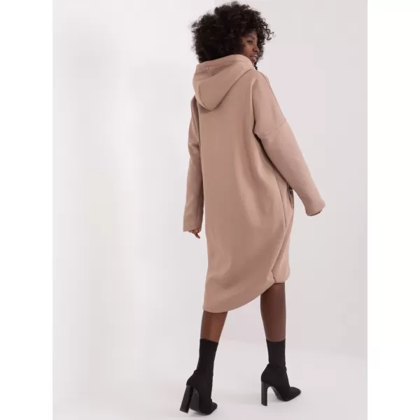  Dámská mikina RELEVANCE RV-BL-4858-2.97P DARK BEIGE 
