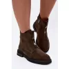 Dámské boty D&A CR62-3334 KHAKI
