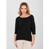 Dámská halenka RUE PARIS RV-BZ-A1187.36 BLACK