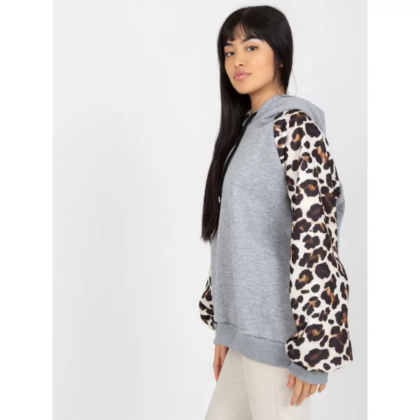  Dámská mikina EX MODA EM-BL-663.94 GRAY 