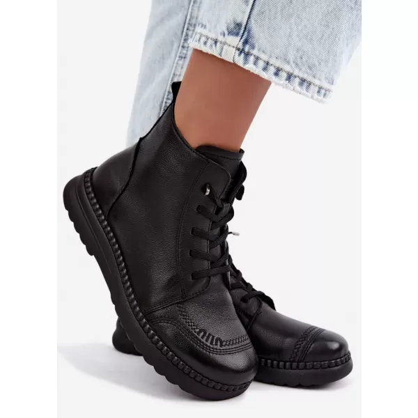  Dámské kotníkové boty VINCEZA 107249 BLACK 