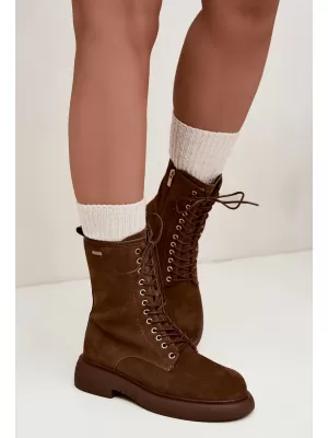 Dámské boty BIG STAR SHOES UU274611 BROWN/BEIGE