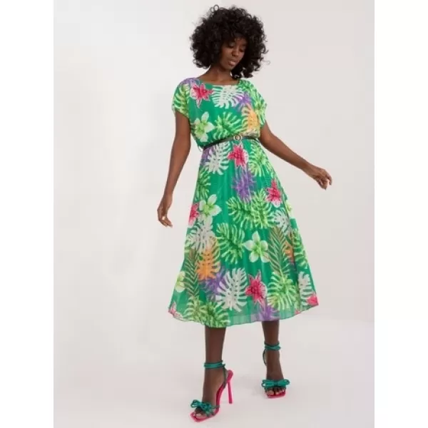  Dámské šaty ITALY MODA DHJ-SK-8839-3.30 GREEN 