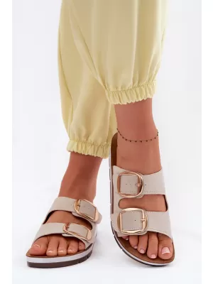 Dámské pantofle INBLU CP000061 BEIGE