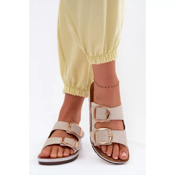  Dámské pantofle INBLU CP000061 BEIGE 