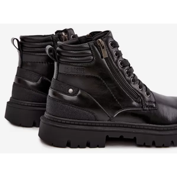  Pánské kotníkové boty BIG STAR SHOES UU174242 BLACK 