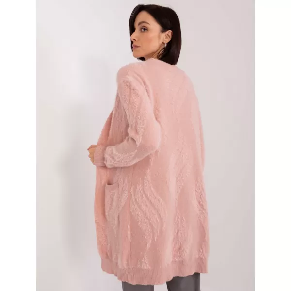  Dámský svetr WOOL FASHION ITALIA AT-SW-234501.00P BRIGHT PINK 