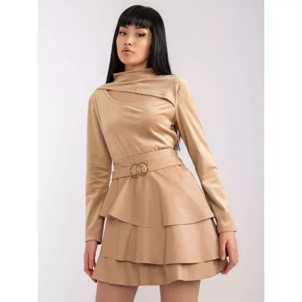  Dámská halenka ITALY MODA DHJ-BZ-6561.09P CAMEL 