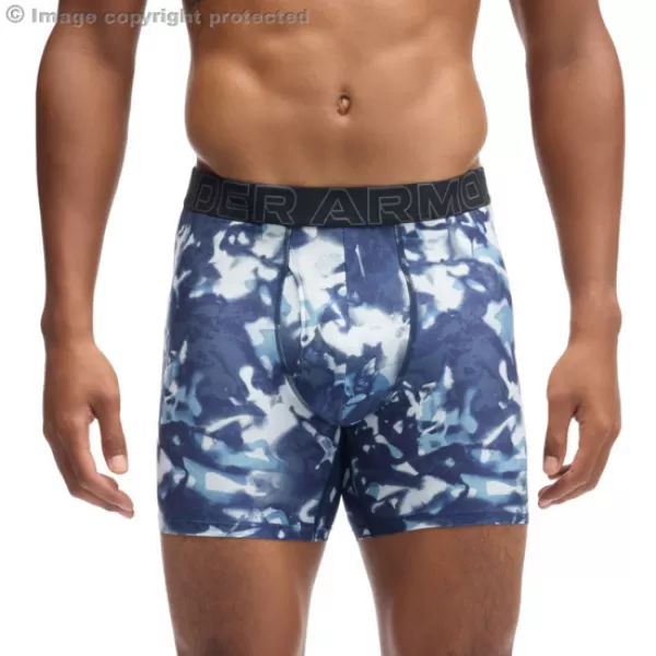  Pánské boxerky UNDER ARMOUR M UA PERF TECH (3KS) 1383879-408 MODRÁ 