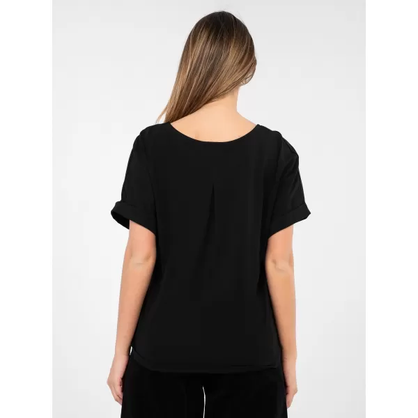  Dámské triko RUE PARIS RV-BZ-A1185.19 BLACK 