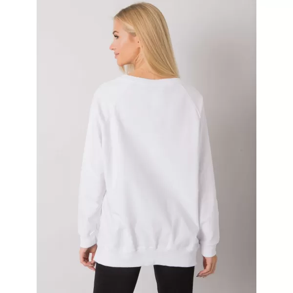  Dámská mikina RUE PARIS RV-BL-7192.66P WHITE 