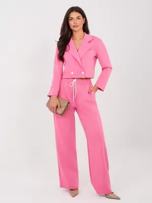 Dámský komplet RUE PARIS IT-KMPL-22202.89 DARK PINK