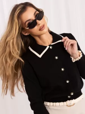 Dámský svetr ITALY MODA IR-SW-QF9581.13 BLACK