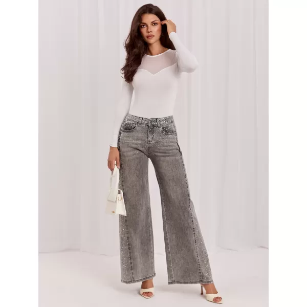  Dámské džíny ITALY MODA IR-SP-TK519.78 GRAY 