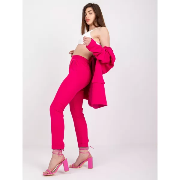  Dámské kalhoty ITALY MODA DHJ-SP-13926.02 FUCHSIA 
