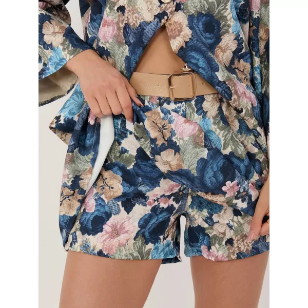  Dámské kraťasy ITALY MODA IT-SN-FL8757-1.30 DARK BLUE 