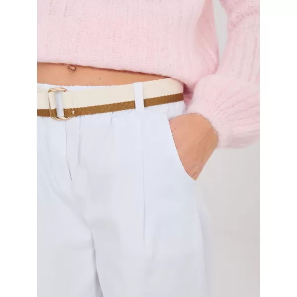  Dámské kalhoty ITALY MODA IT-SP-FL10125.80 WHITE 