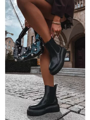Dámské kotníkové boty BIG STAR SHOES UU274334 BLACK