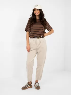 Dámské kalhoty ITALY MODA IT-SP-FL9767-1.02 BEIGE