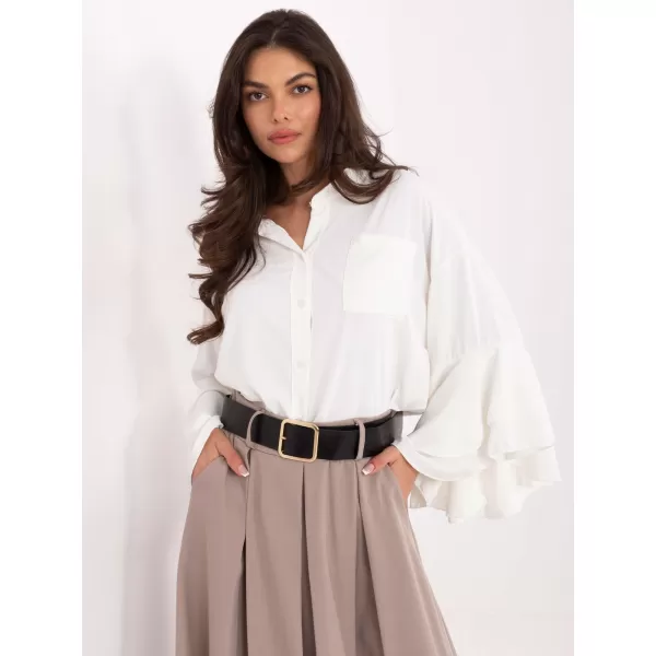  Dámská košile RUE PARIS MI-KS-3173.49 ECRU 