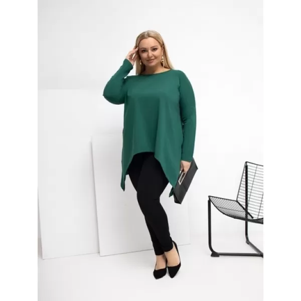  Dámská halenka RELEVANCE RV-BZ-5031.06X DARK GREEN 