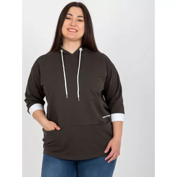  Dámská tunika RELEVANCE RV-TU-8241.54P DARK KHAKI 