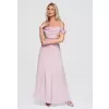 Dámské šaty LARICA LA-OM-DLR388 PINK