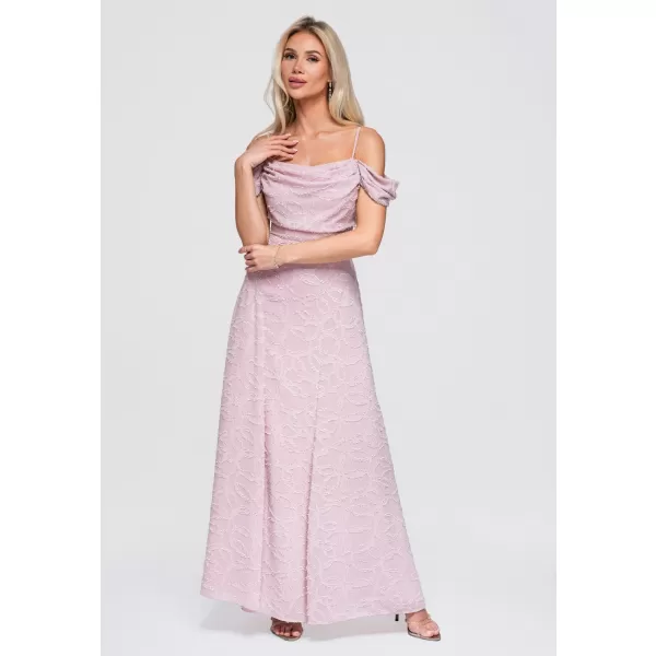  Dámské šaty LARICA LA-OM-DLR388 PINK 