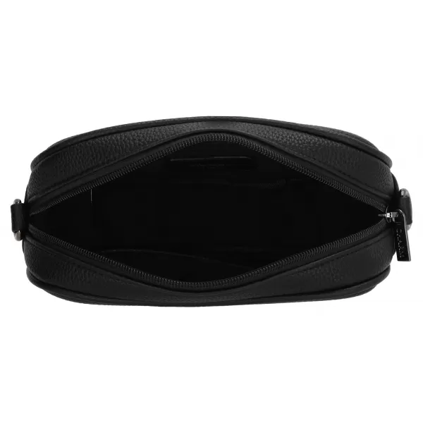  Crossbody taška Charm London Mulberry street W01597 Black BLACK 