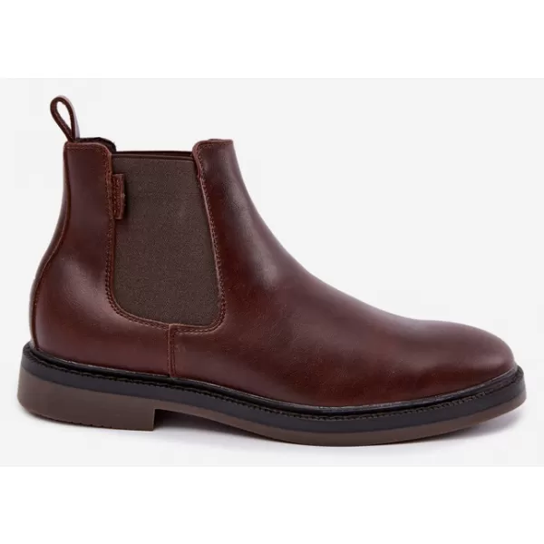  Pánské boty BIG STAR SHOES UU174279 BROWN/BEIGE SHADOWS 