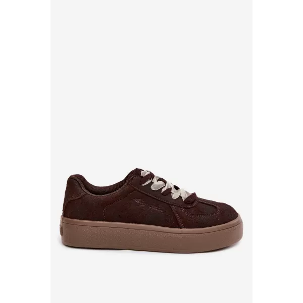  Dámské tenisky BIG STAR SHOES UU274004 BROWN 
