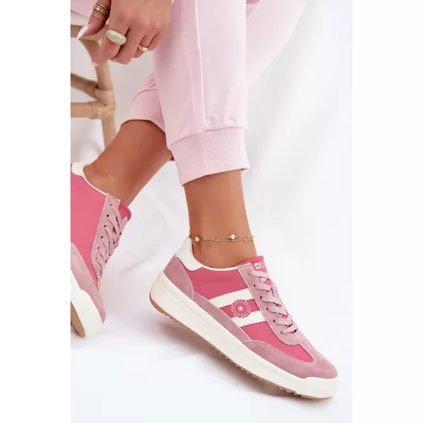  Dámské tenisky BIG STAR SHOES TT274160 PINK 