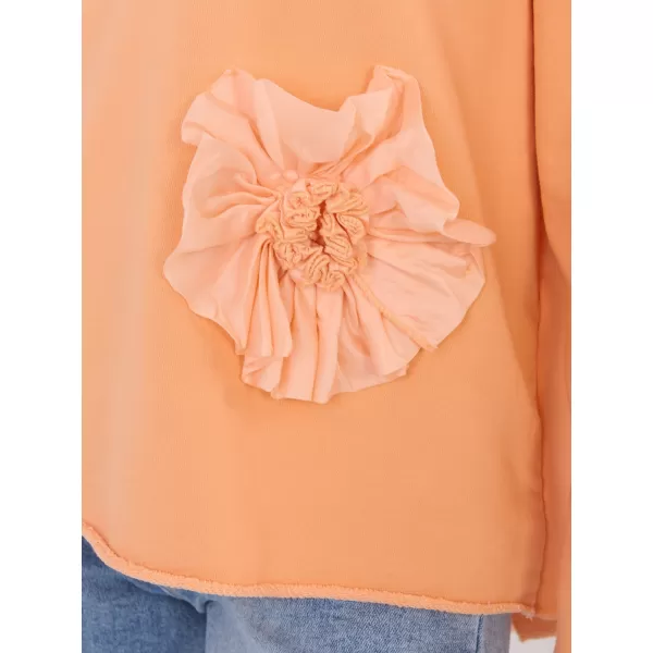  Dámská halenka FACTORY PRICE IT-BZ-6693.70 BRIGHT ORANGE 