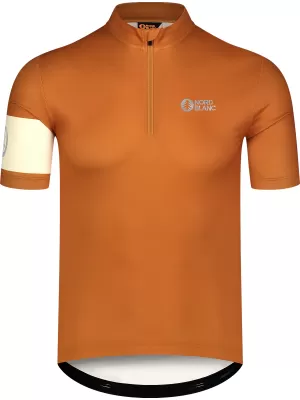 Pánský cyklo dres NORDBLANC CAMEL NBSMF8079 HNĚDÁ