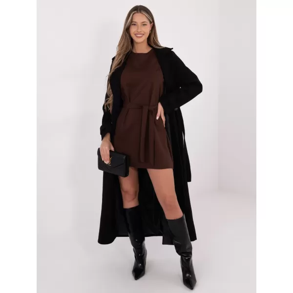 Dámské šaty ITALY MODA MI-SK-4303.62 BROWN 
