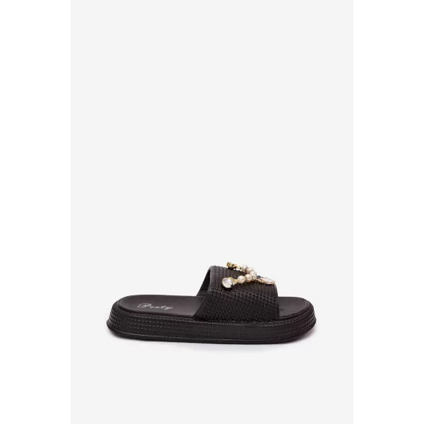  Dámské pantofle BOTO 56160 BLACK 