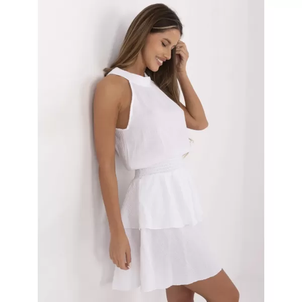  Dámské šaty ITALY MODA MI-SK-92166.71P WHITE 