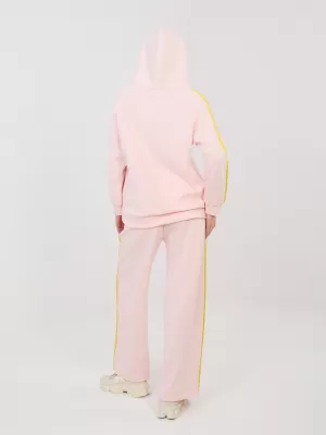 Dámská tepláková souprava RUE PARIS IT-KMPL-21782.93 BRIGHT PINK
