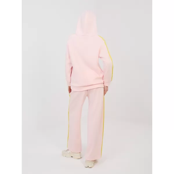  Dámská tepláková souprava RUE PARIS IT-KMPL-21782.93 BRIGHT PINK 