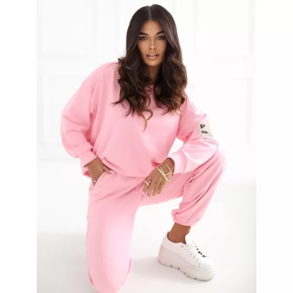  Dámský komplet RUE PARIS RV-KMPL-A1279.85 BRIGHT PINK 